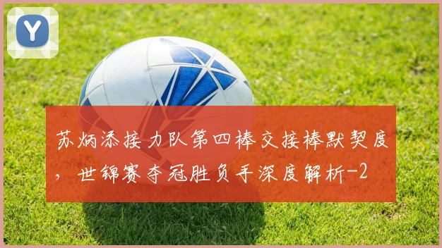 苏炳添接力队第四棒交接棒默契度，世锦赛夺冠胜负手深度解析